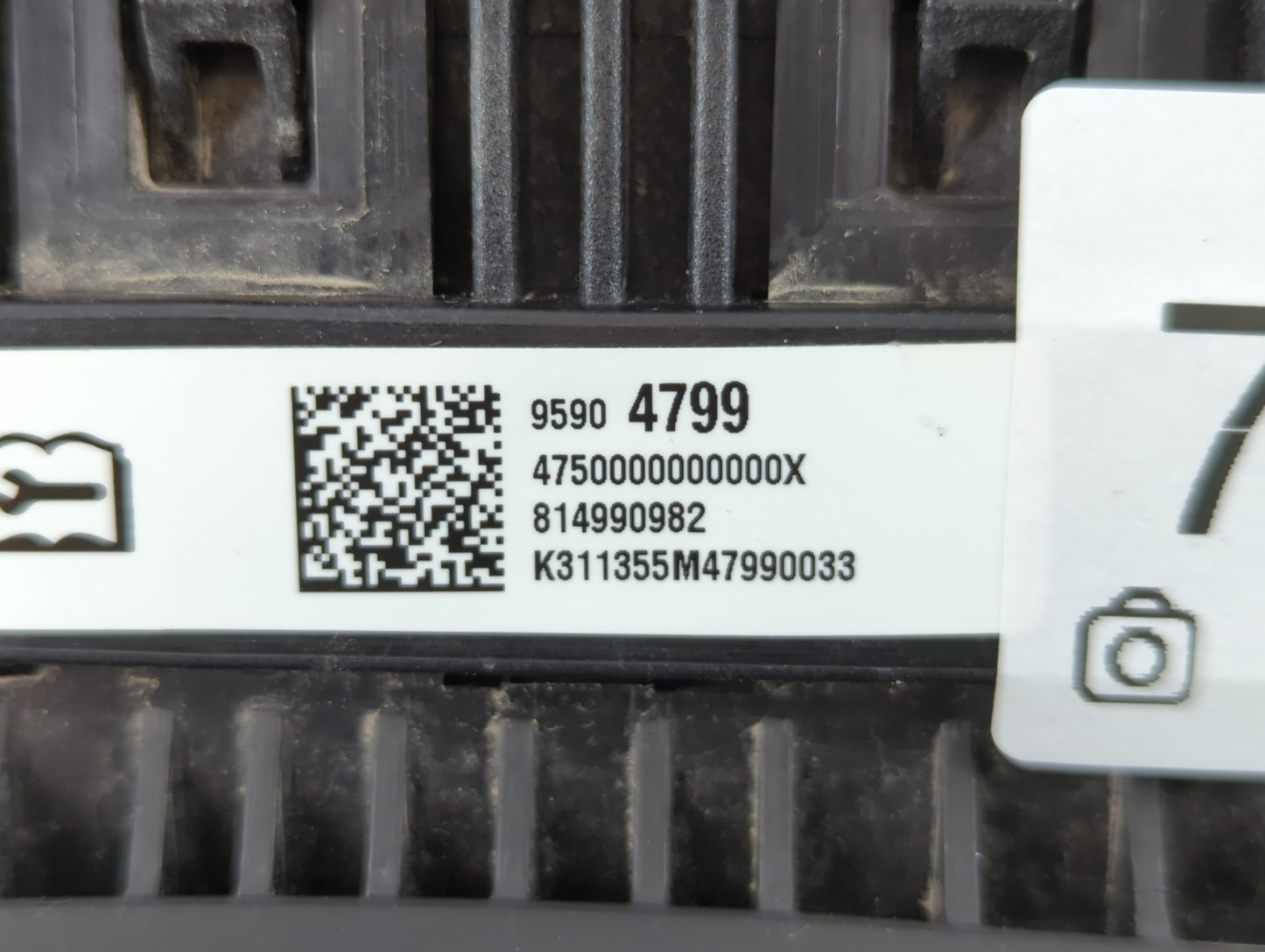 2012-2019 Chevrolet Sonic Air Bag Driver Left Knee OEM P/N:95904799 Fits Fits 2012 2013 2014 2015 2016 2017 2018 2019 OEM Us