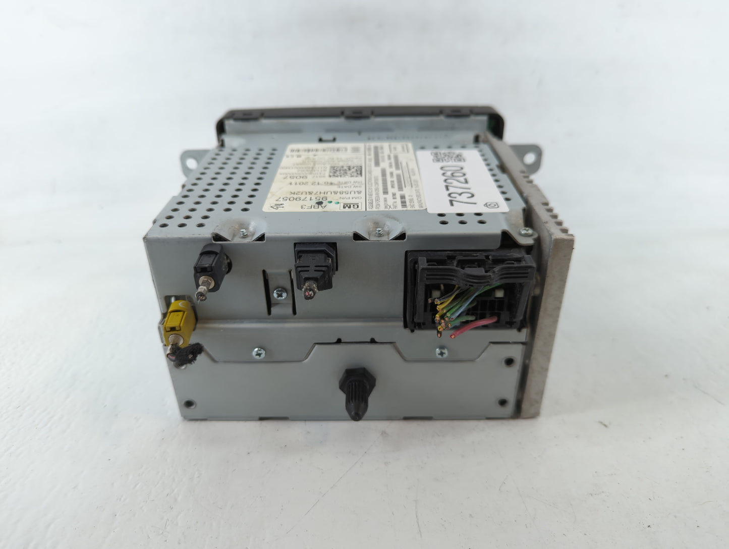 2012 Chevrolet Sonic Radio AM FM Cd Player Receiver Replacement P/N:95179057 Fits OEM Used Auto Parts - Oemusedautoparts1.co