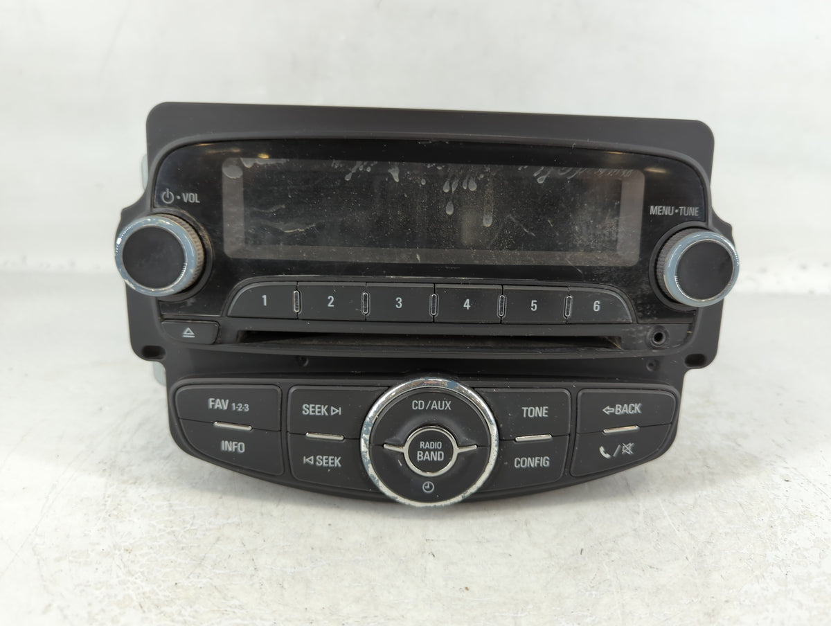 2012-2012 Chevrolet Sonic Am Fm Cd Player Radio Receiver 738284 - Oemusedautoparts1.com