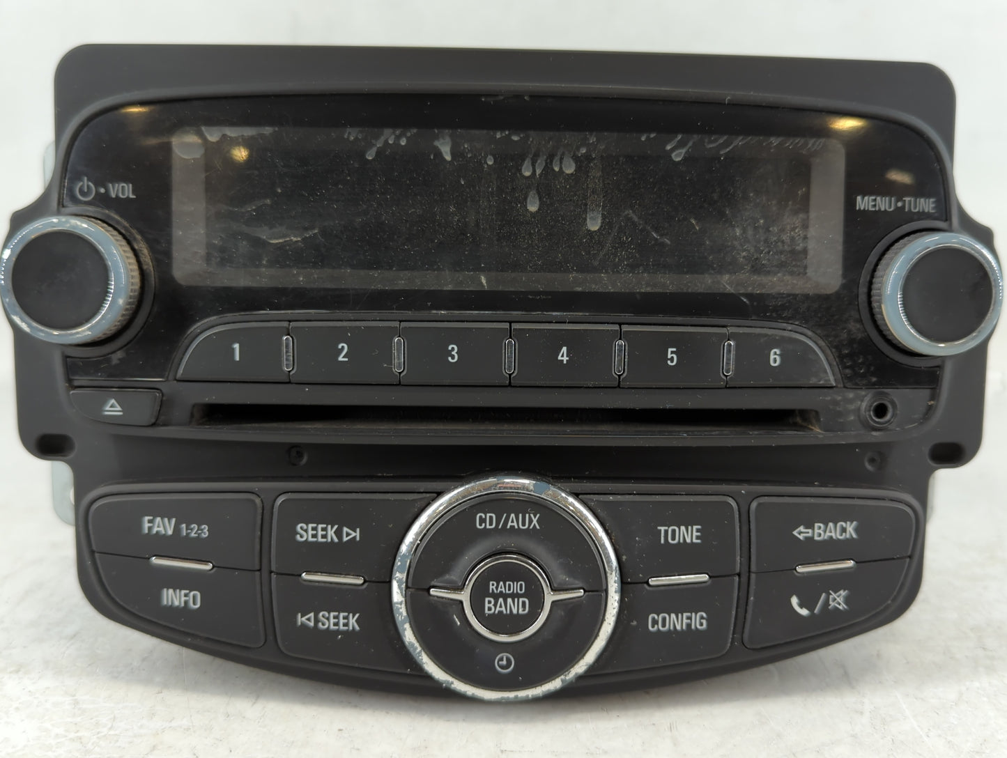 2012-2012 Chevrolet Sonic Am Fm Cd Player Radio Receiver - Oemusedautoparts1.com
