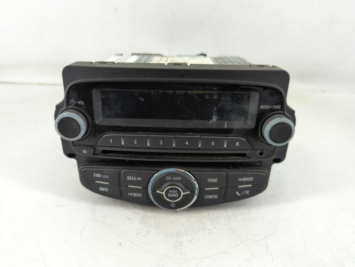 2012 Chevrolet Sonic Radio AM FM Cd Player Receiver Replacement P/N:95179057 Fits OEM Used Auto Parts - Oemusedautoparts1.co