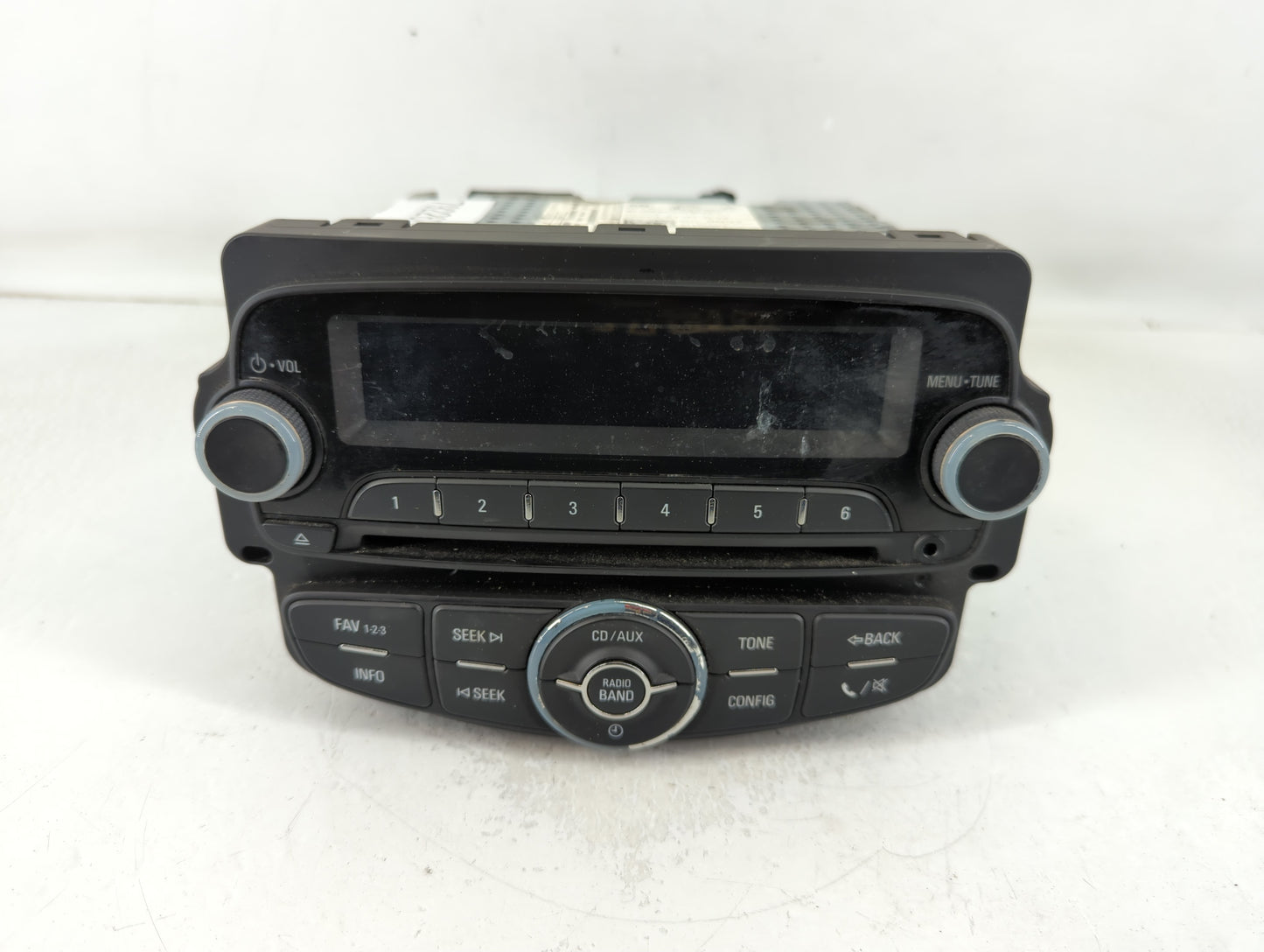 2012 Chevrolet Sonic Radio AM FM Cd Player Receiver Replacement P/N:95179057 Fits OEM Used Auto Parts - Oemusedautoparts1.co