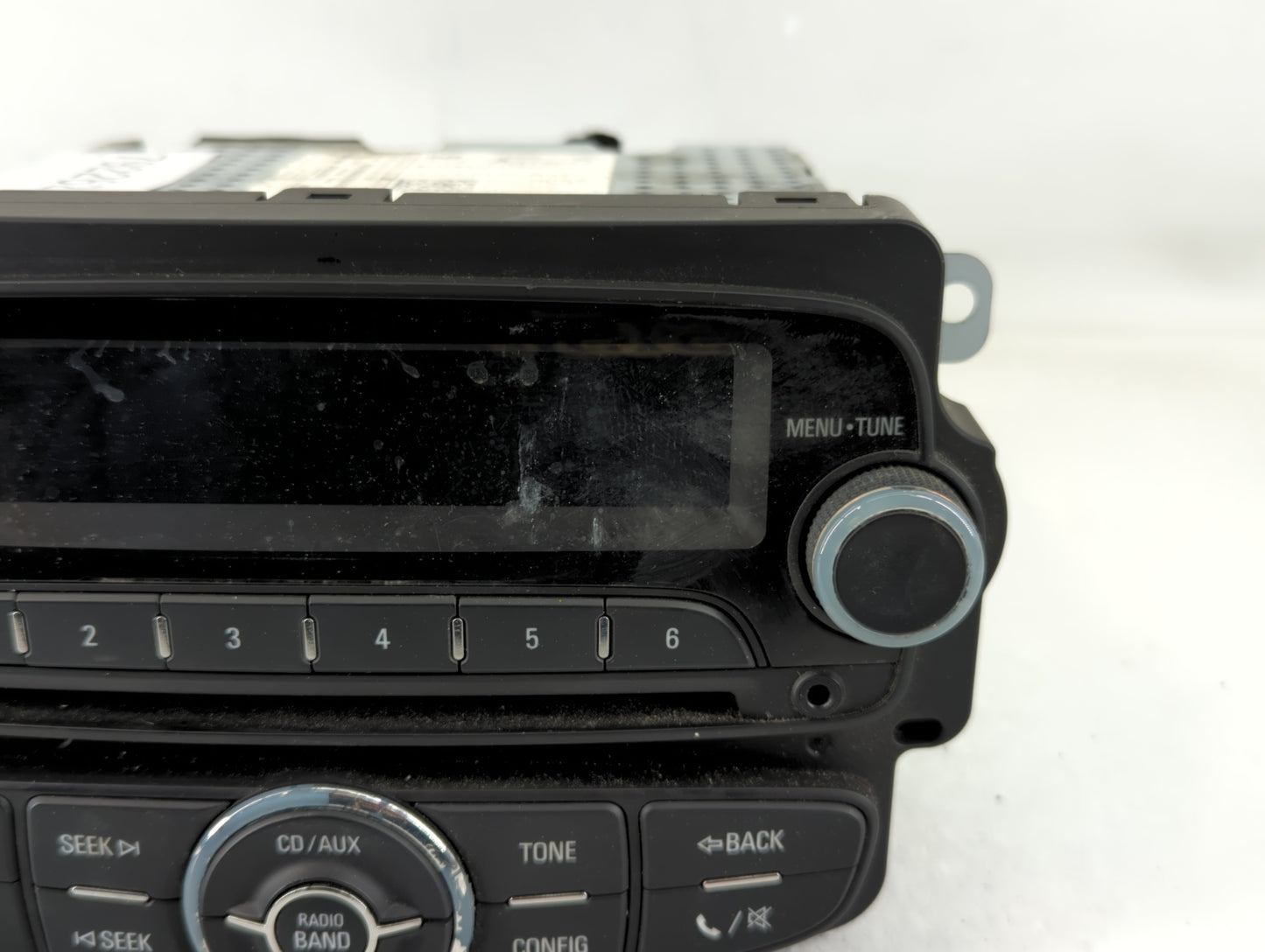 2012 Chevrolet Sonic Radio AM FM Cd Player Receiver Replacement P/N:95179057 Fits OEM Used Auto Parts - Oemusedautoparts1.co