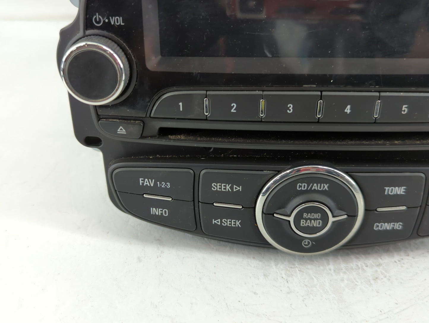 2012 Chevrolet Sonic Radio AM FM Cd Player Receiver Replacement P/N:95179057 Fits OEM Used Auto Parts - Oemusedautoparts1.co