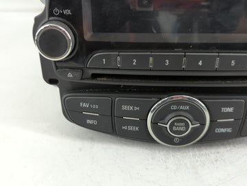 2012 Chevrolet Sonic Radio AM FM Cd Player Receiver Replacement P/N:95179057 Fits OEM Used Auto Parts