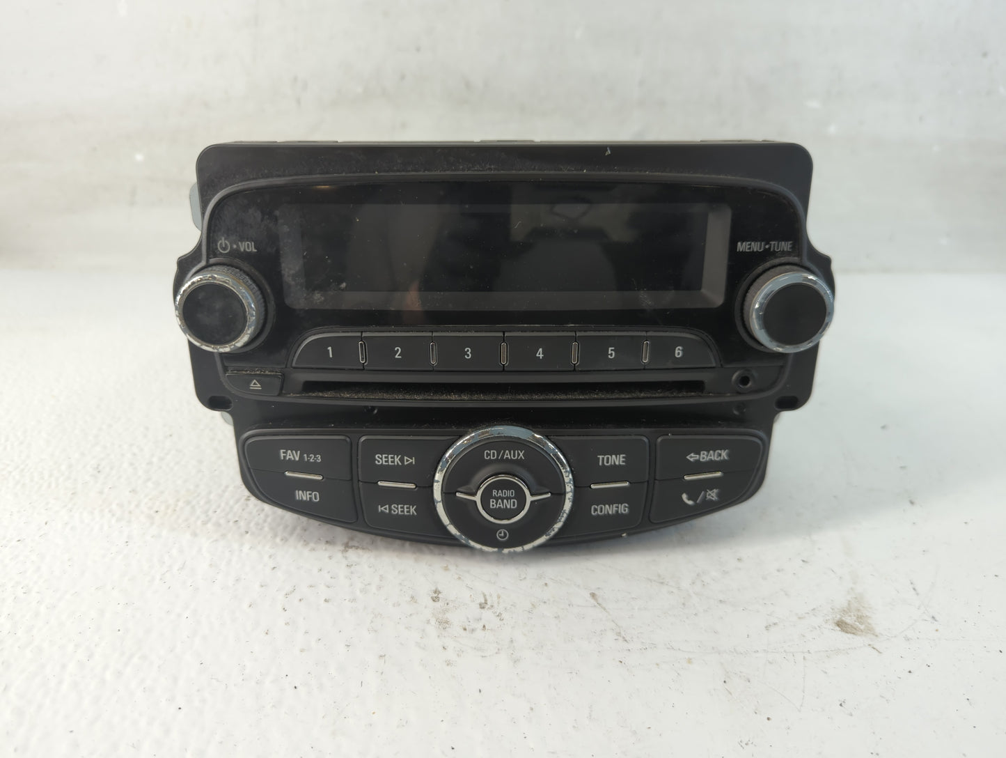 2012 Chevrolet Sonic Radio AM FM Cd Player Receiver Replacement P/N:95179050 Fits OEM Used Auto Parts - Oemusedautoparts1.co