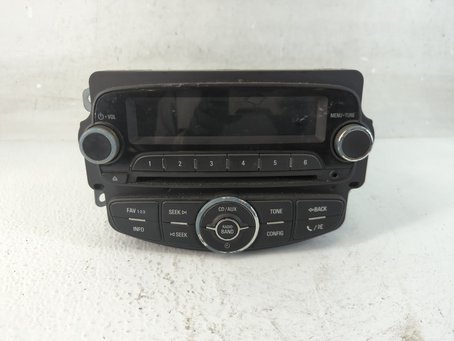 2012 Chevrolet Sonic Radio AM FM Cd Player Receiver Replacement P/N:95179057 Fits OEM Used Auto Parts - Oemusedautoparts1.co