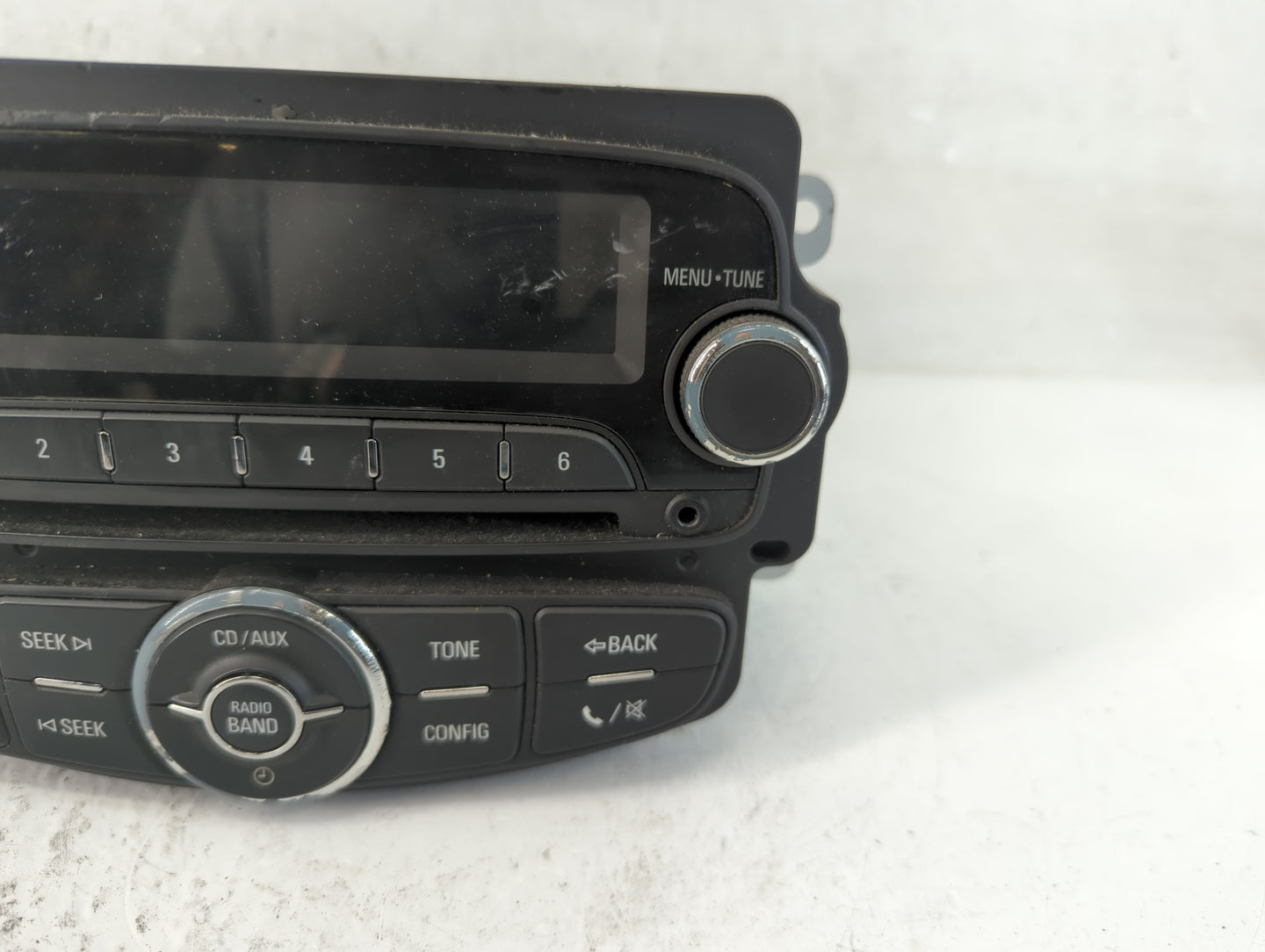 2012 Chevrolet Sonic Radio AM FM Cd Player Receiver Replacement P/N:95179057 Fits OEM Used Auto Parts - Oemusedautoparts1.co