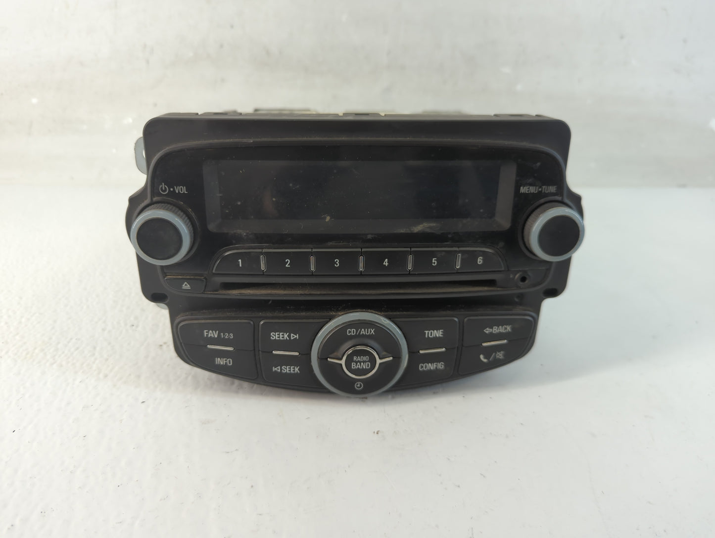 2012 Chevrolet Sonic Radio AM FM Cd Player Receiver Replacement P/N:95179051 Fits OEM Used Auto Parts - Oemusedautoparts1.co