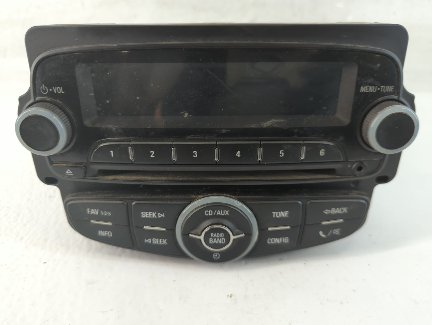 2012 Chevrolet Sonic Radio AM FM Cd Player Receiver Replacement P/N:95179051 Fits OEM Used Auto Parts - Oemusedautoparts1.co
