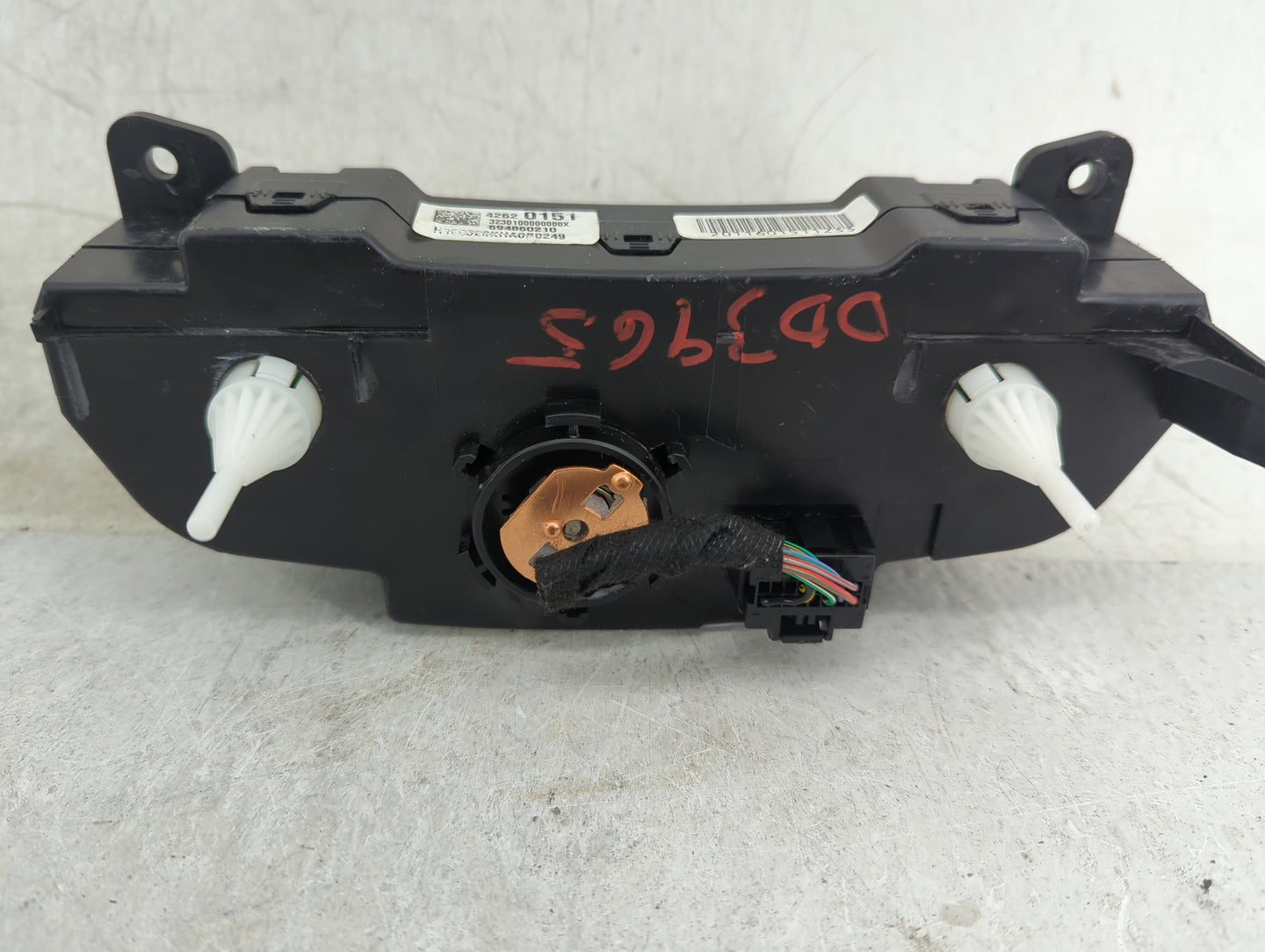 2012 Chevrolet Spark Climate Control Module Temperature AC/Heater Replacement P/N:42620151 3230100000000X, 694860210 Fits OE