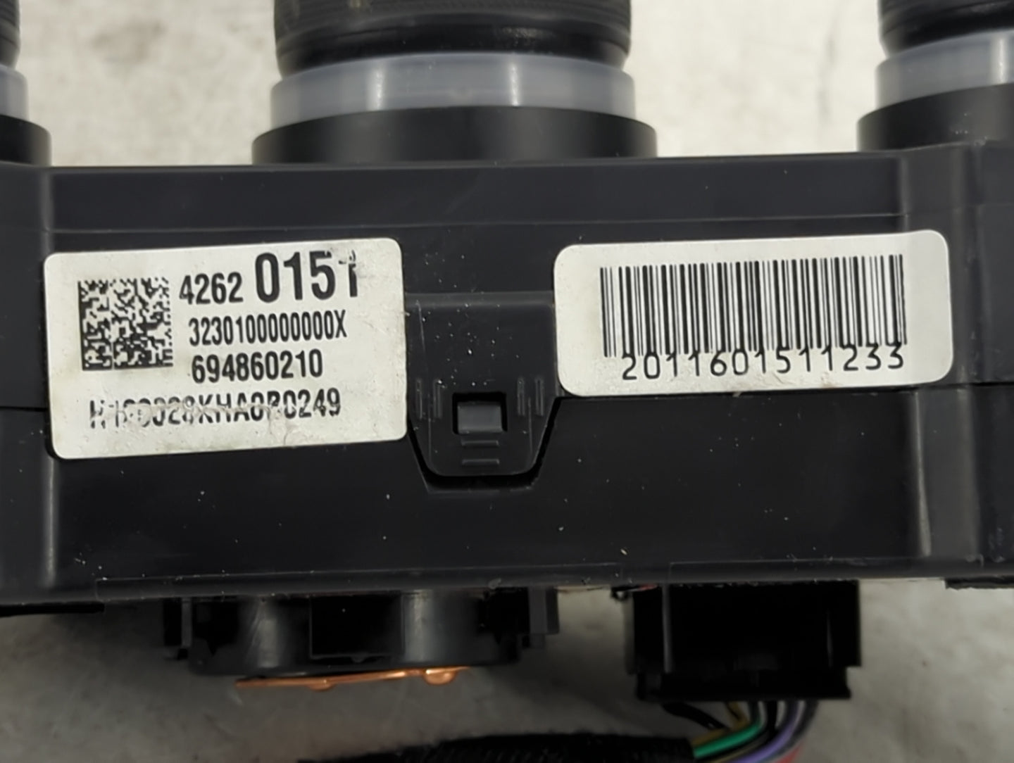 2012 Chevrolet Spark Climate Control Module Temperature AC/Heater Replacement P/N:42620151 3230100000000X, 694860210 Fits OE