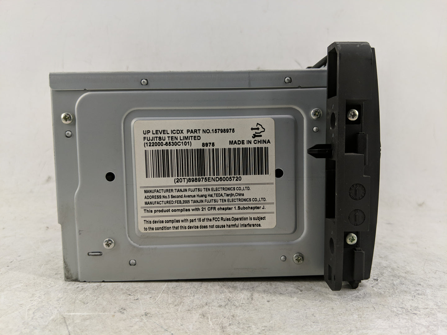 2007-2014 Chevrolet Tahoe Radio AM FM Cd Player Receiver Replacement P/N:15798975 Fits OEM Used Auto Parts - Oemusedautopart