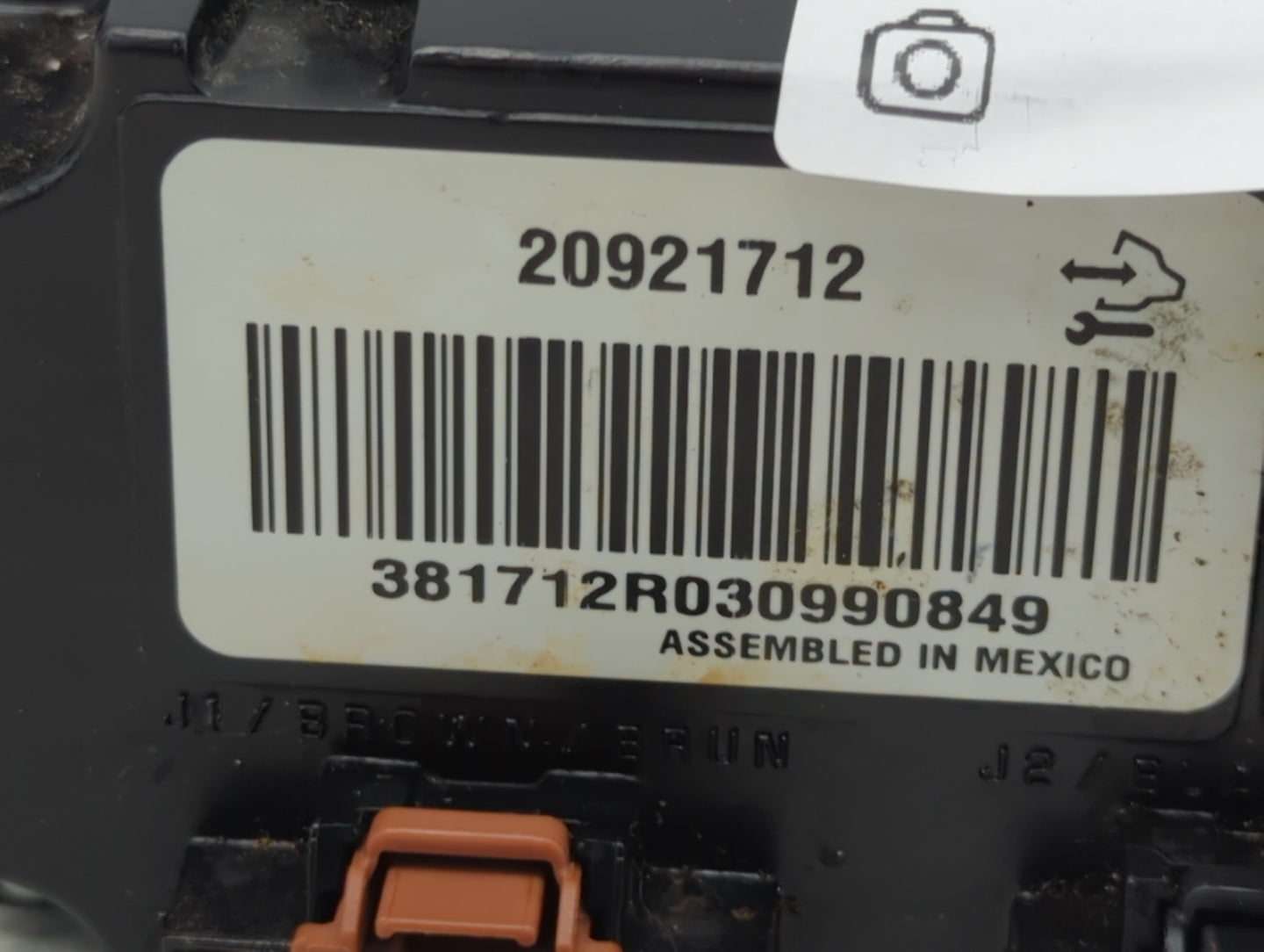 2012-2014 Chevrolet Tahoe Climate Control Module Temperature AC/Heater Replacement P/N:20921712 Fits Fits 2012 2013 2014 OEM