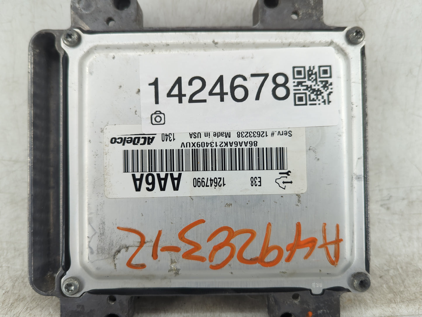 2010-2014 Chevrolet Tahoe PCM Engine Control Computer ECU ECM PCU OEM P/N:12647990 Fits OEM Used Auto Parts - Oemusedautopar