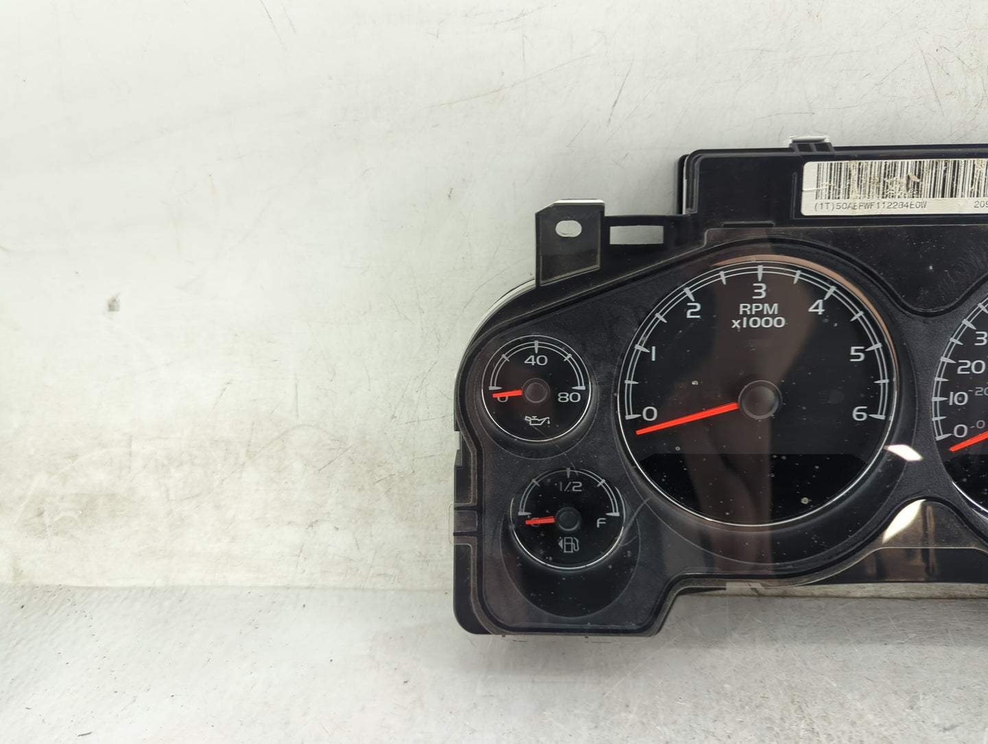 2009-2014 Chevrolet Tahoe Instrument Cluster Speedometer Gauges P/N:20956771 22897801122TK15M Miles:108K Fits OEM Used Auto 