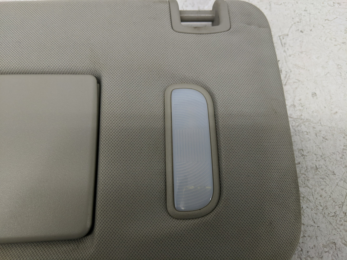 2012 Chevrolet Traverse Sun Visor Shade Replacement Driver Left Mirror Fits OEM Used Auto Parts - Oemusedautoparts1.com