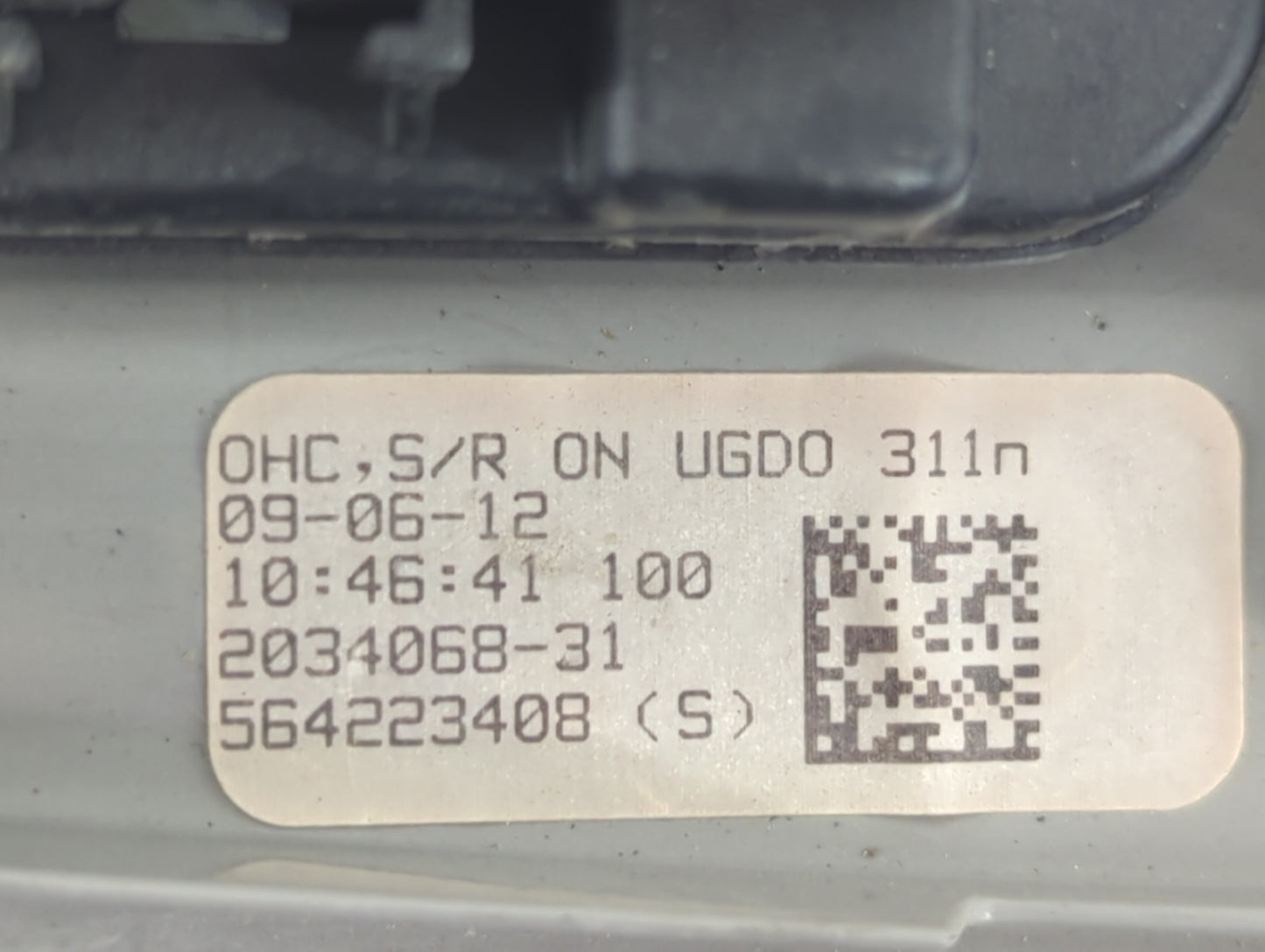 Chevrolet Traverse Overhead Roof Console 1321925 - Oemusedautoparts1.com