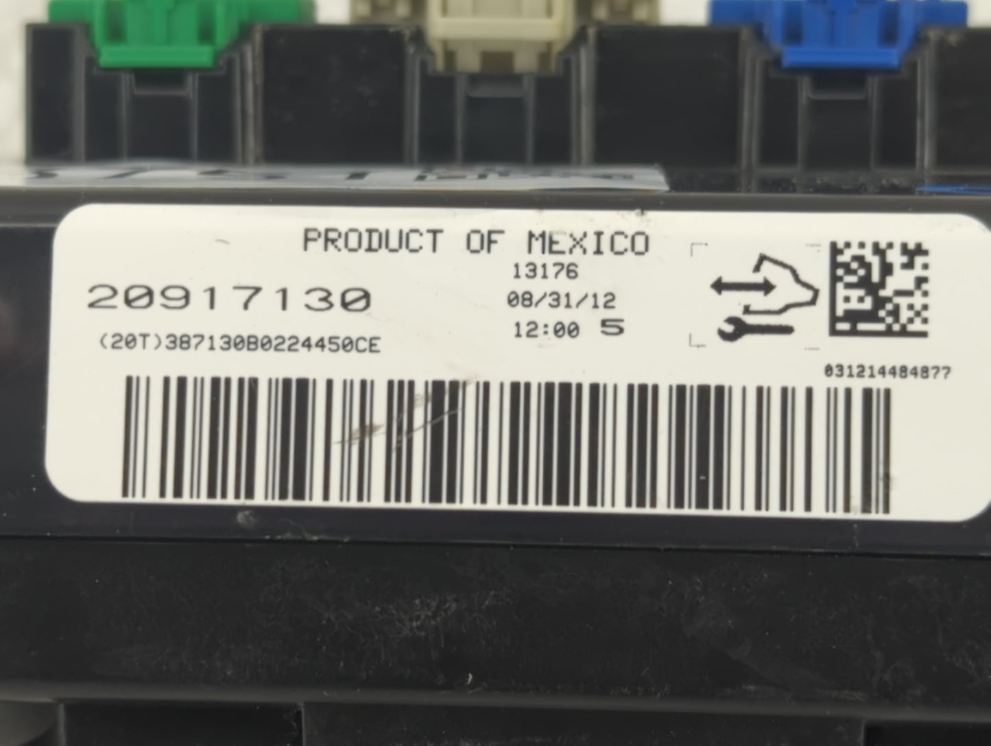 2012 Chevrolet Traverse Climate Control Module Temperature AC/Heater Replacement P/N:20917130 Fits OEM Used Auto Parts - Oem