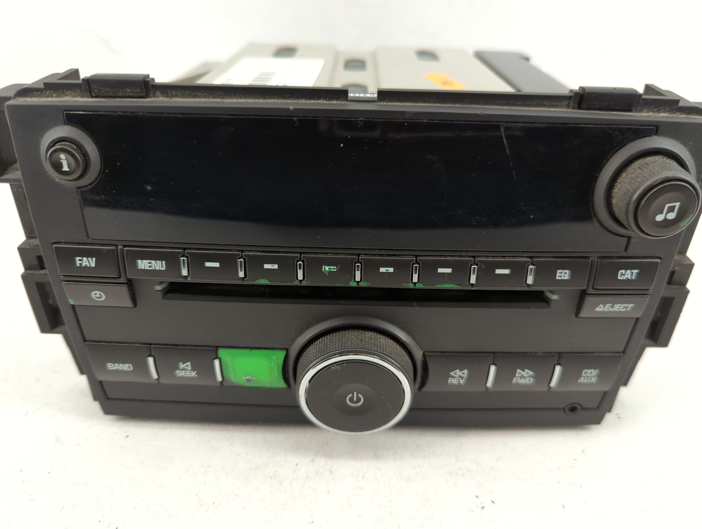 2012 Chevrolet Traverse Radio AM FM Cd Player Receiver Replacement P/N:20935116 Fits OEM Used Auto Parts - Oemusedautoparts1