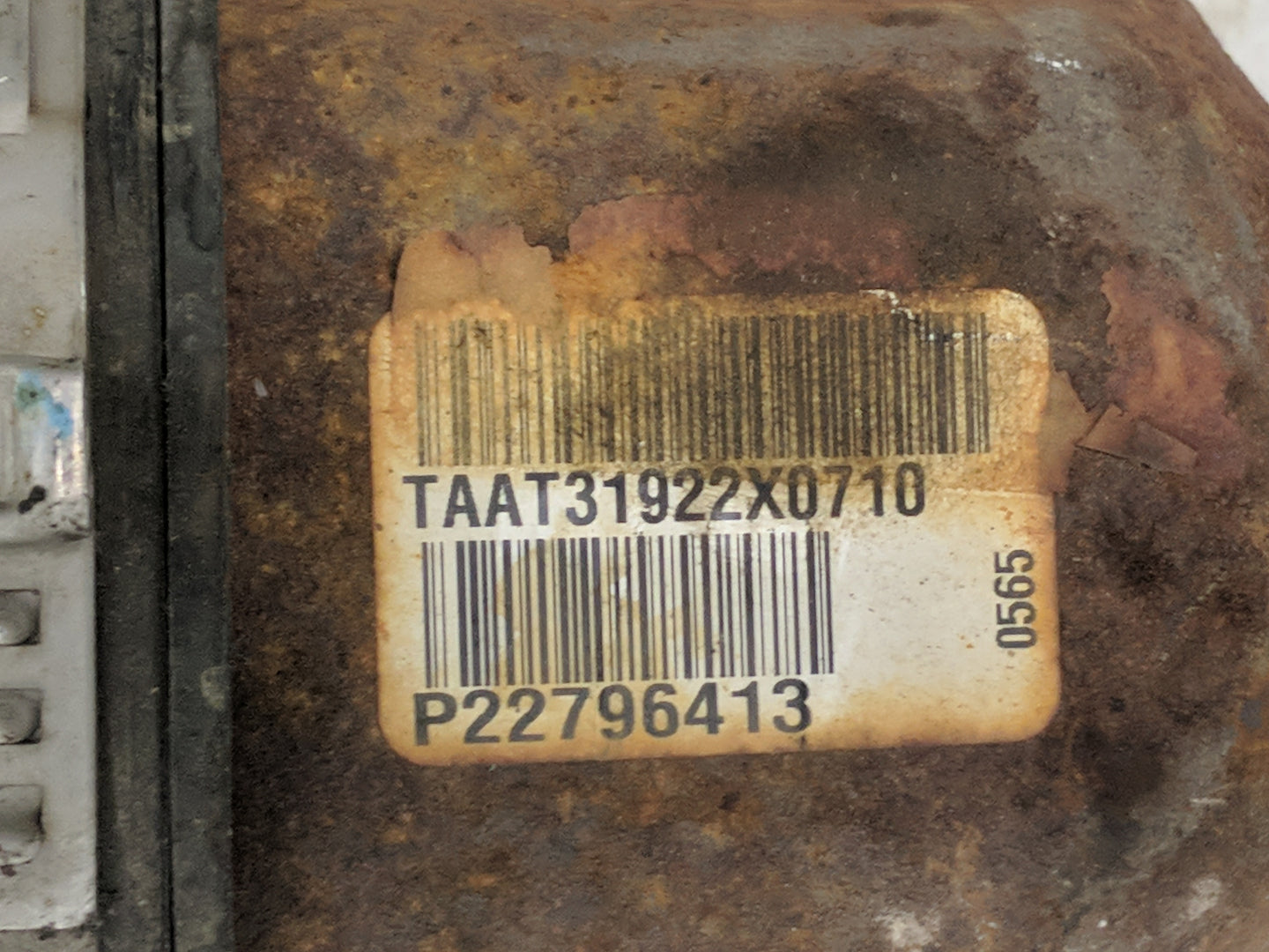 2017-2017 Chevrolet Traverse Axle Shaft Front Passenger Cv C/v 1428631 - Oemusedautoparts1.com
