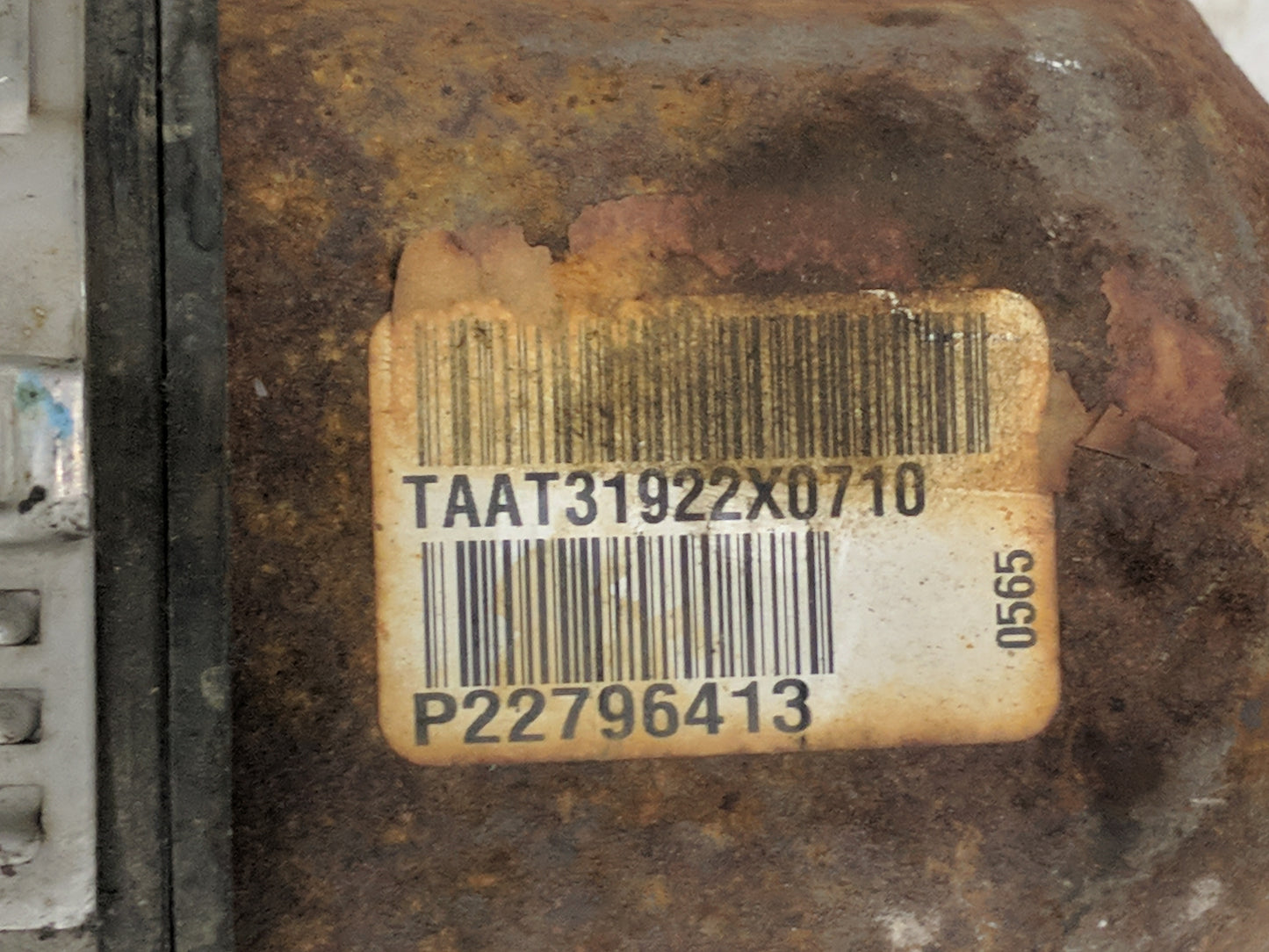 2017-2017 Chevrolet Traverse Axle Shaft Front Passenger Cv C/v 1428631 - Oemusedautoparts1.com