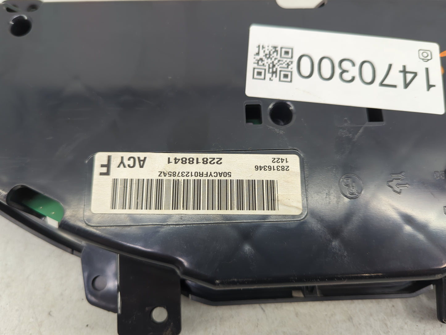 2012 Chevrolet Traverse Instrument Cluster Speedometer Gauges P/N:28316346 22818841, 50ACYFR0123785A2 Miles:127K Fits OEM Us