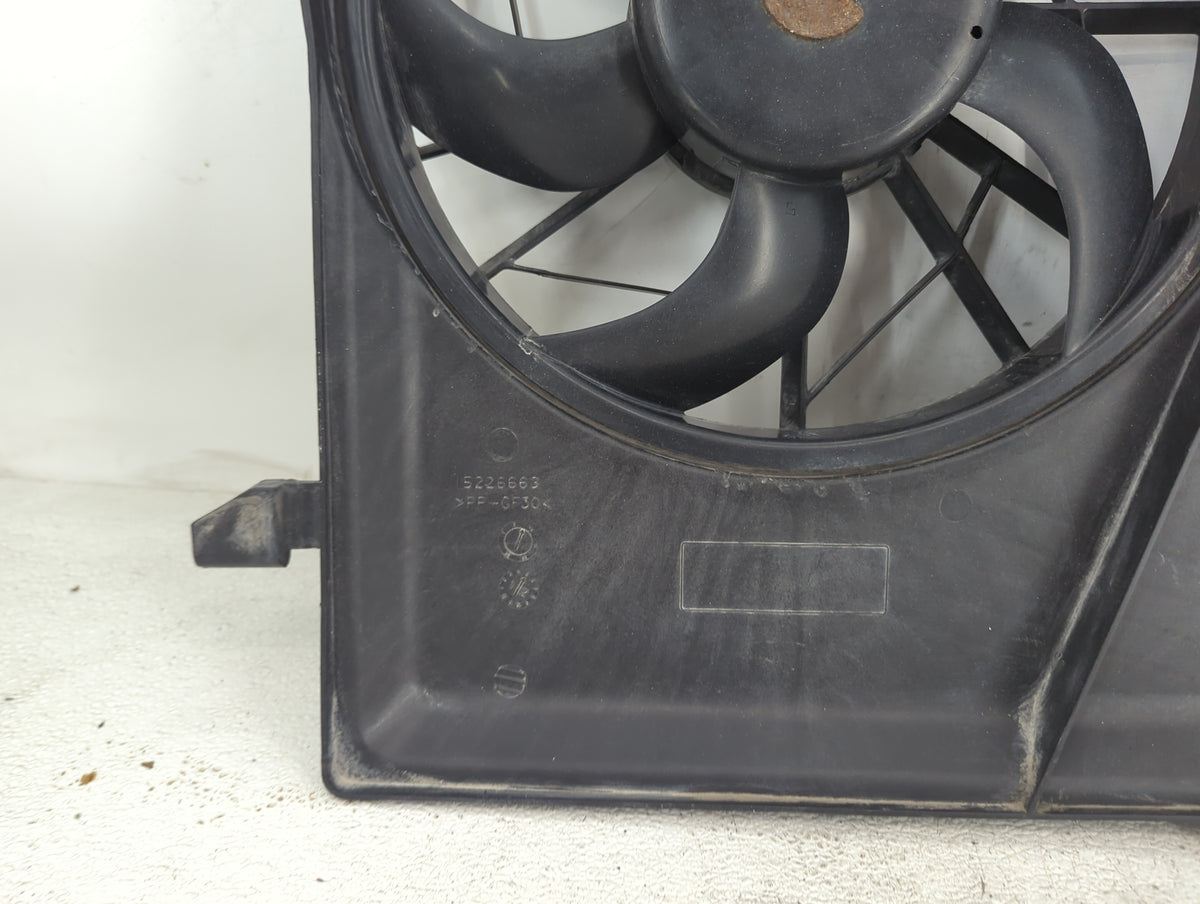 2017 Chevrolet Traverse Electric Radiator Cooling Fan Motor Assembly P/N:15226663 20972759 Fits OEM Used Auto Parts - Oemuse
