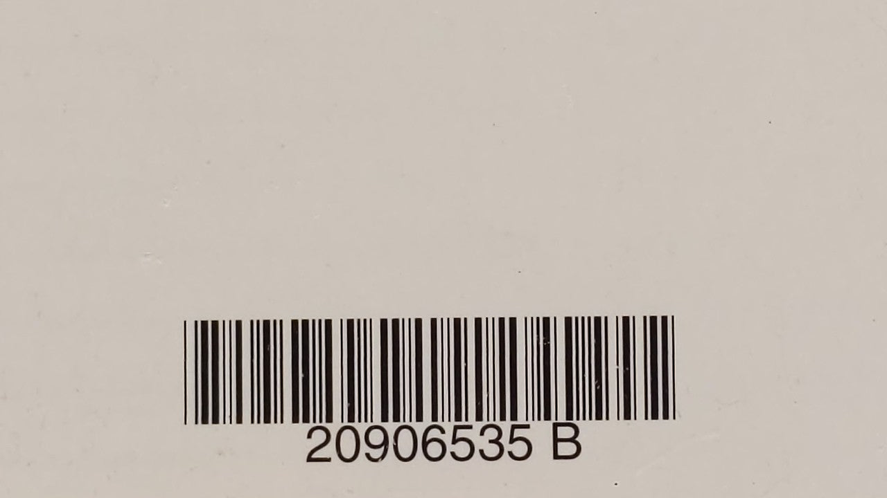 2012 Chevrolet Traverse Owners Manual Book Guide P/N:20906535 B OEM Used Auto Parts - Oemusedautoparts1.com