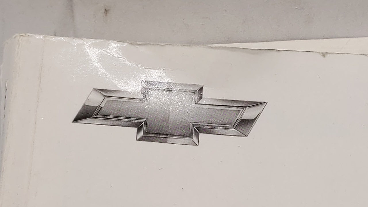 2012 Chevrolet Traverse Owners Manual Book Guide OEM Used Auto Parts - Oemusedautoparts1.com