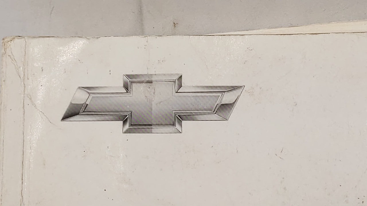 2012 Chevrolet Traverse Owners Manual Book Guide OEM Used Auto Parts - Oemusedautoparts1.com