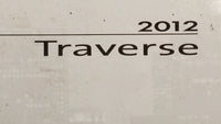 2012 Chevrolet Traverse Owners Manual Book Guide OEM Used Auto Parts - Oemusedautoparts1.com