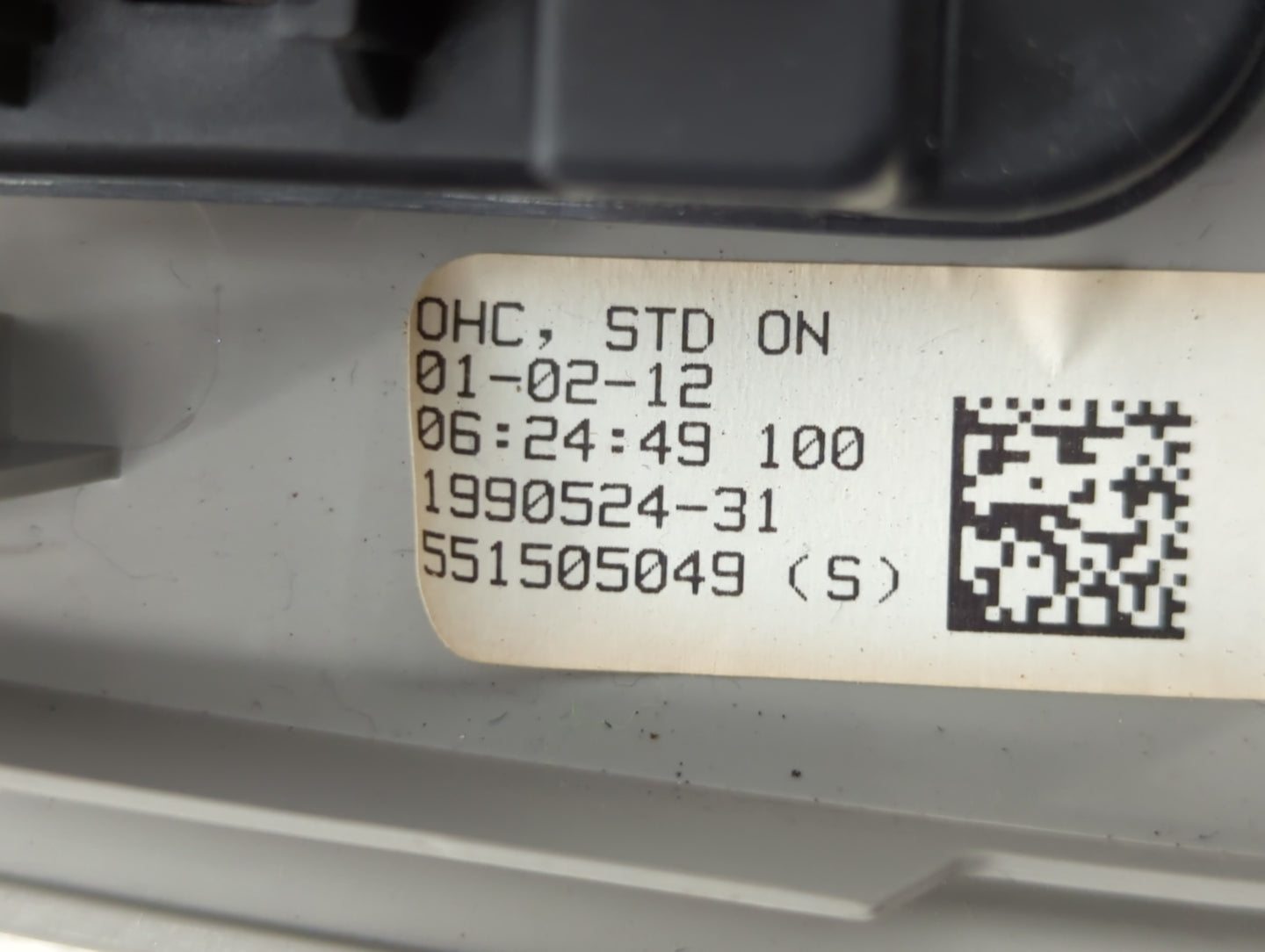 Chevrolet Traverse Overhead Roof Console Interior Dome Light Grey - Oemusedautoparts1.com