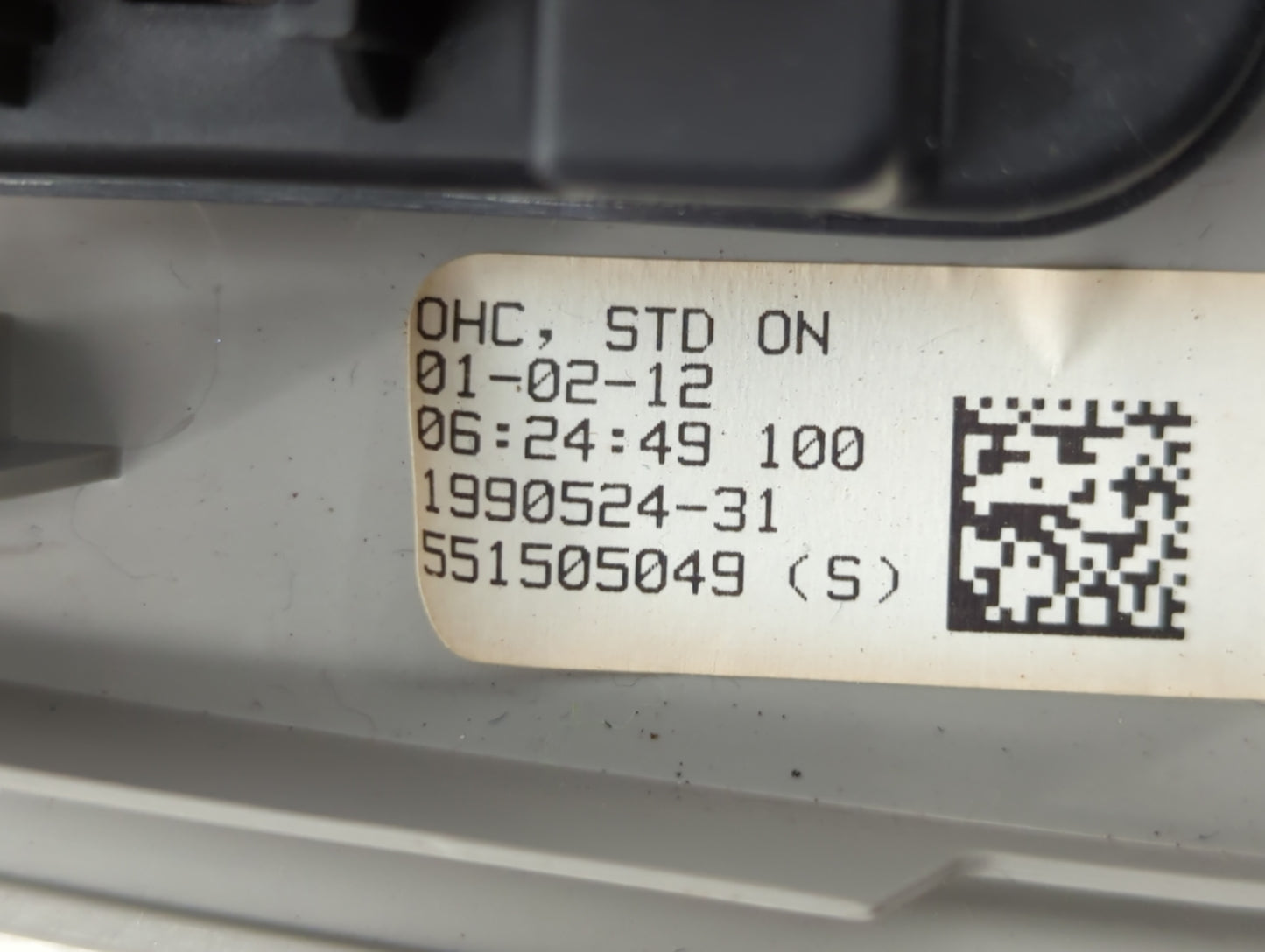 Chevrolet Traverse Overhead Roof Console Interior Dome Light Grey - Oemusedautoparts1.com