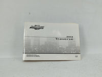 2012 Chevrolet Traverse Owners Manual Book Guide OEM Used Auto Parts - Oemusedautoparts1.com