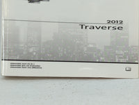 2012 Chevrolet Traverse Owners Manual Book Guide OEM Used Auto Parts - Oemusedautoparts1.com