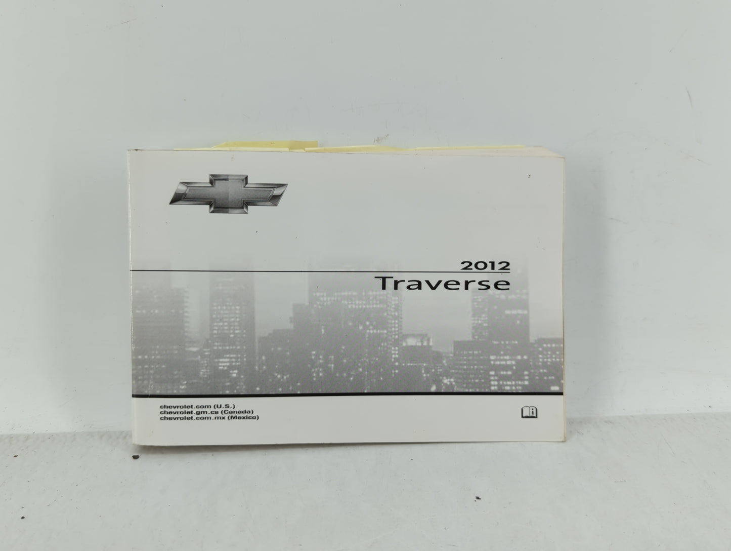 2012 Chevrolet Traverse Owners Manual Book Guide OEM Used Auto Parts - Oemusedautoparts1.com