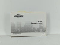 2012 Chevrolet Traverse Owners Manual Book Guide OEM Used Auto Parts - Oemusedautoparts1.com