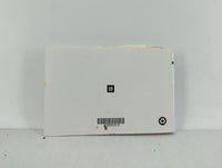 2012 Chevrolet Traverse Owners Manual Book Guide OEM Used Auto Parts - Oemusedautoparts1.com