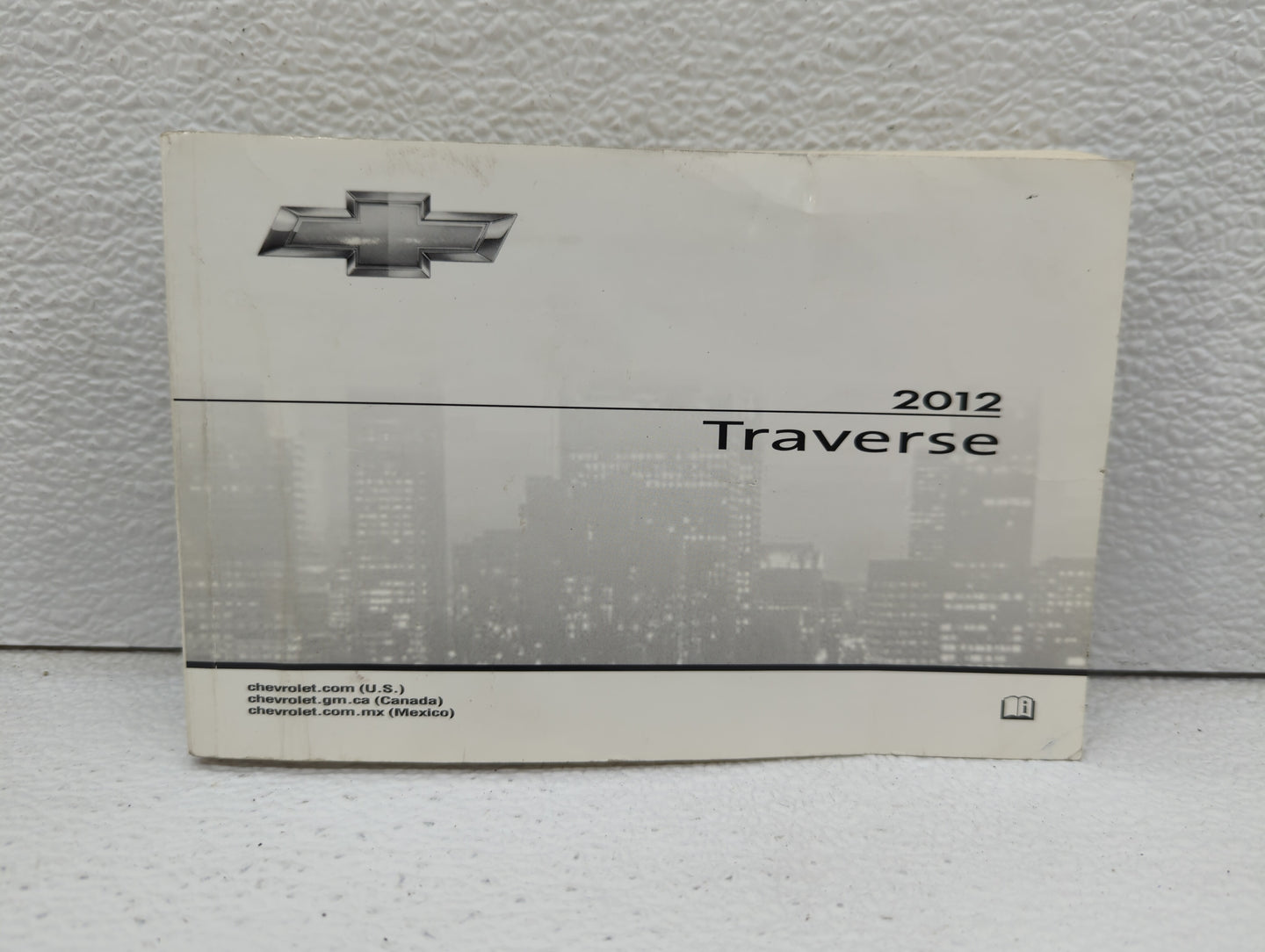 2012 Chevrolet Traverse Owners Manual Book Guide OEM Used Auto Parts - Oemusedautoparts1.com