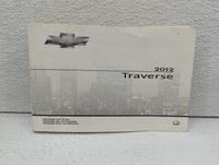 2012 Chevrolet Traverse Owners Manual Book Guide OEM Used Auto Parts - Oemusedautoparts1.com