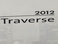 2012 Chevrolet Traverse Owners Manual Book Guide OEM Used Auto Parts - Oemusedautoparts1.com