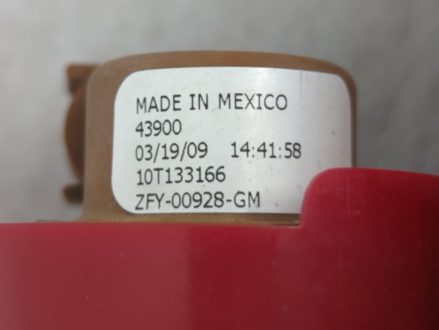 2012 Chevrolet Traverse Tail Light Assembly Passenger Right OEM P/N:ZFY-00928-GM 10T133166 Fits OEM Used Auto Parts - Oemuse