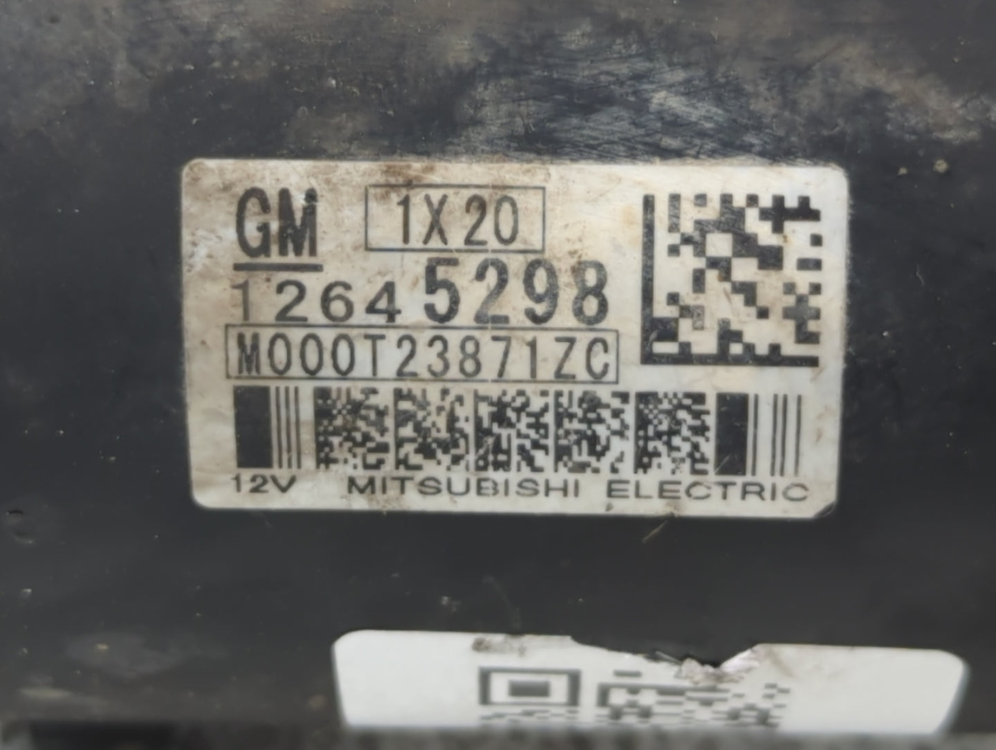2012 Chevrolet Traverse Car Starter Motor Solenoid OEM P/N:12645298 Fits OEM Used Auto Parts - Oemusedautoparts1.com