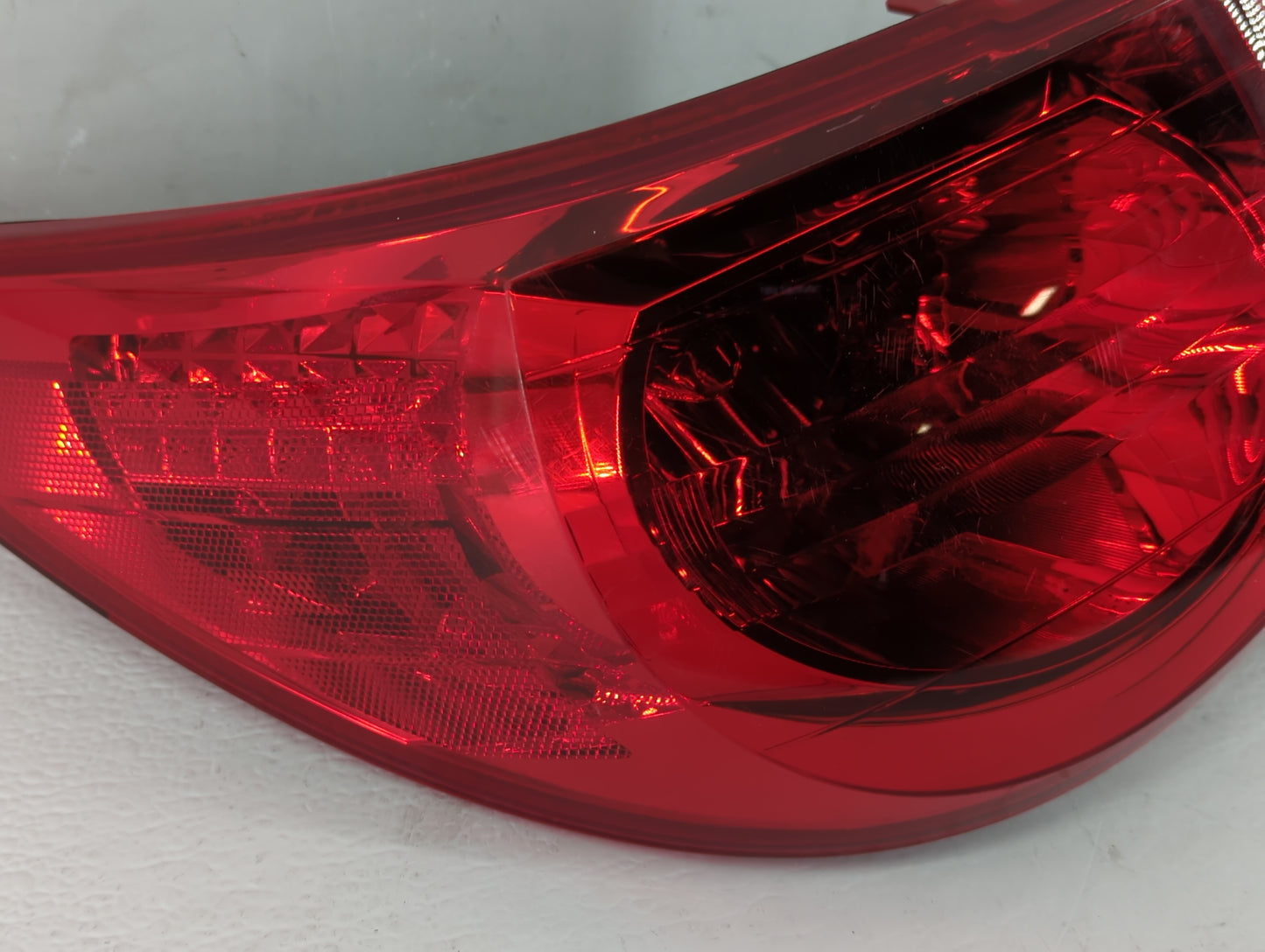 2012 Chevrolet Traverse Tail Light Assembly Driver Left OEM P/N:34T372807 Fits OEM Used Auto Parts - Oemusedautoparts1.com