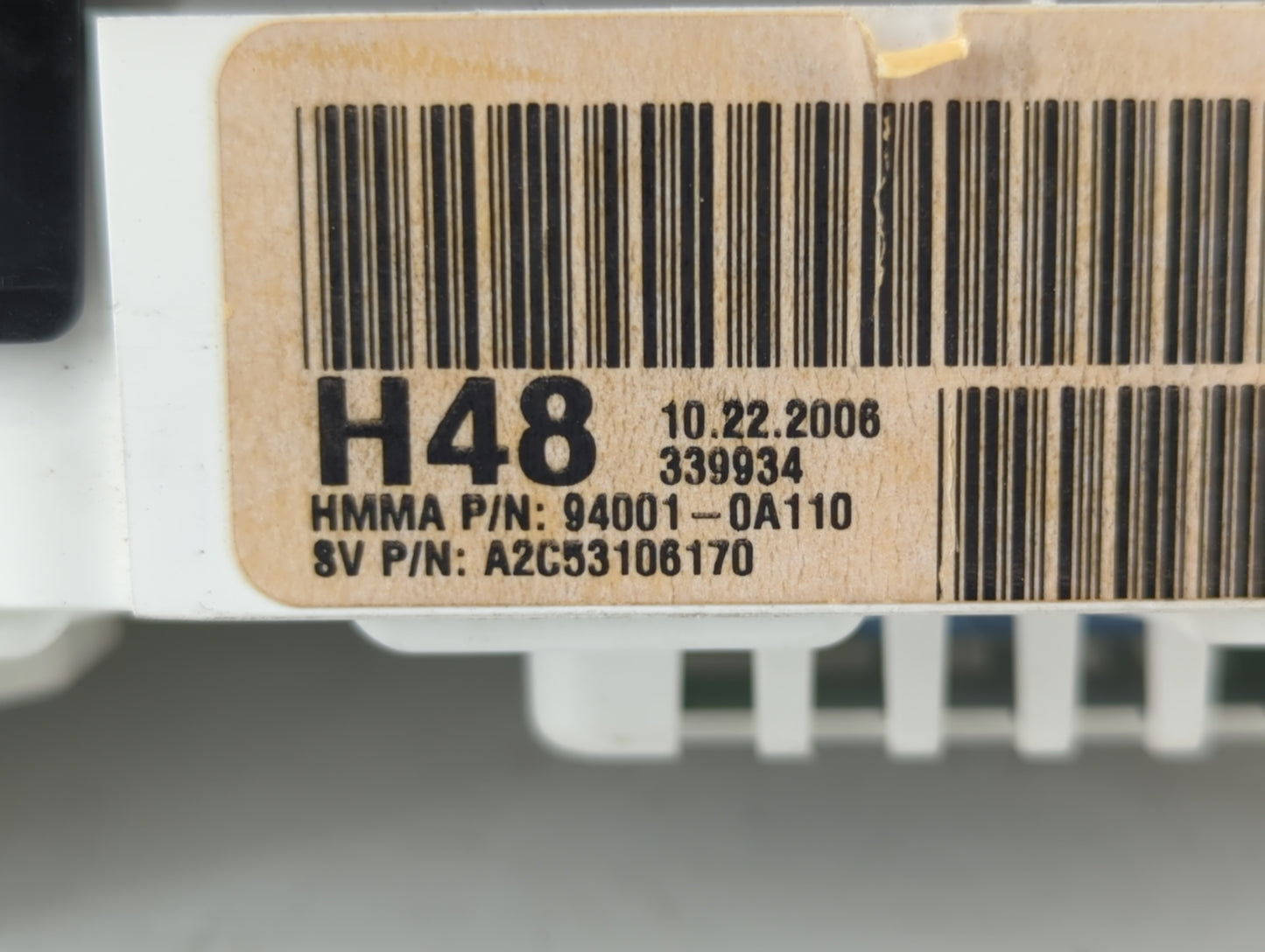 2012 Chevrolet Traverse Instrument Cluster Speedometer Gauges P/N:A2C53106170 94001-0A110 Fits OEM Used Auto Parts - Oemused