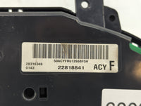 2012 Chevrolet Traverse Instrument Cluster Speedometer Gauges P/N:28316346 Fits OEM Used Auto Parts - Oemusedautoparts1.com