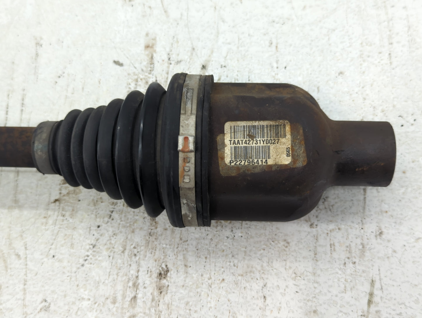 2017-2017 Chevrolet Traverse Axle Shaft Front Driver Cv C/v - Oemusedautoparts1.com