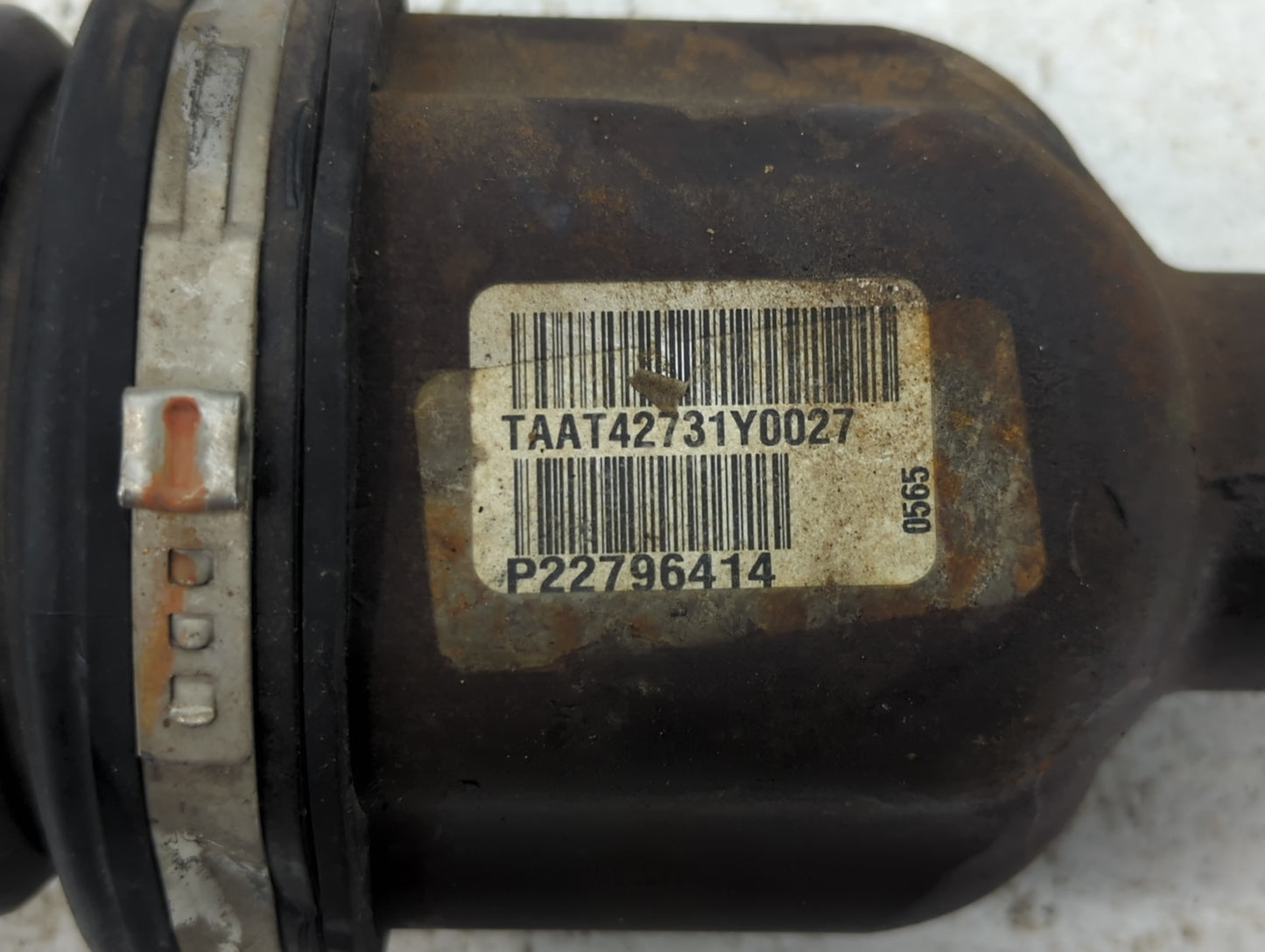 2017-2017 Chevrolet Traverse Axle Shaft Front Driver Cv C/v - Oemusedautoparts1.com