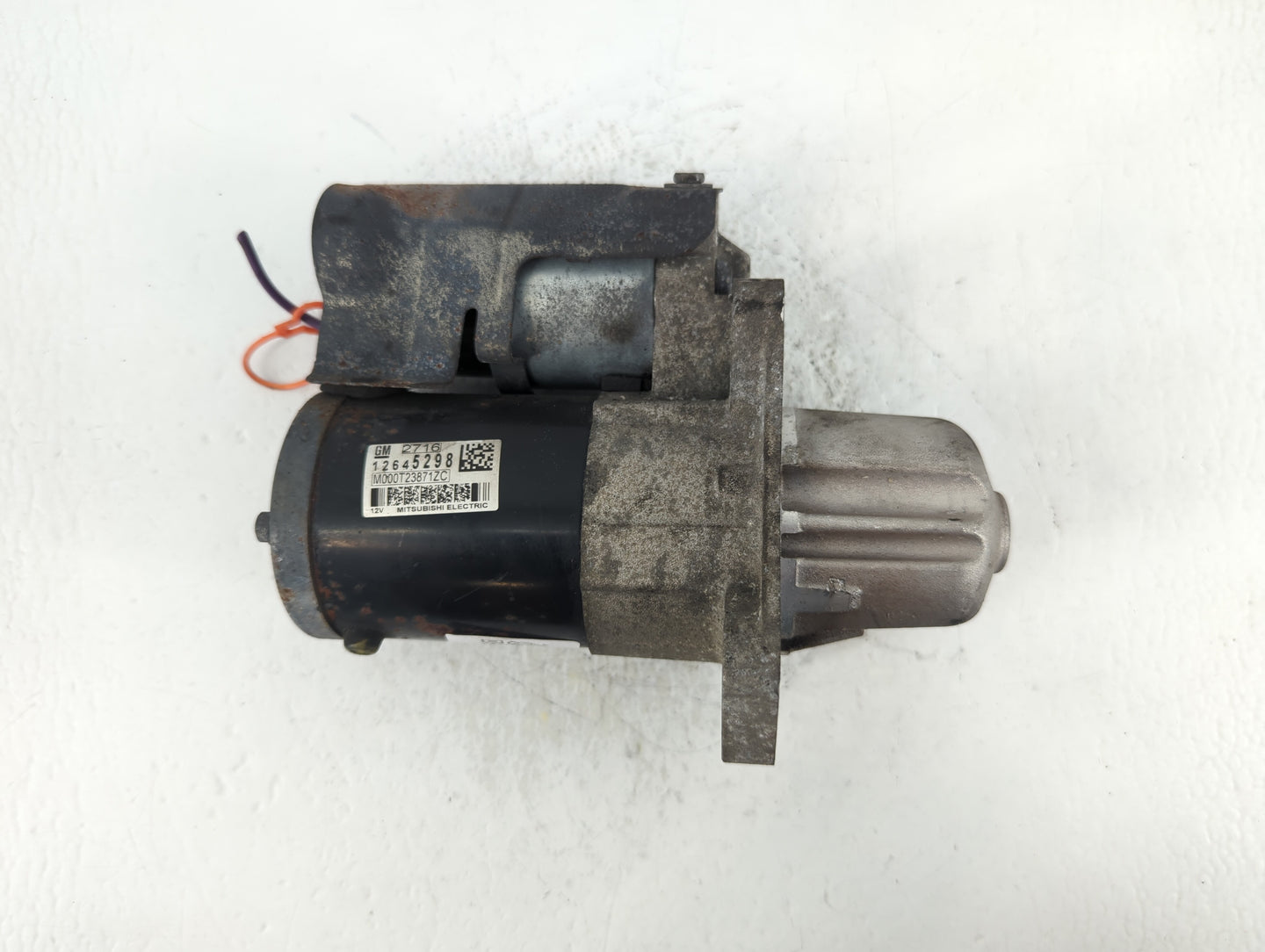 2012 Chevrolet Traverse Car Starter Motor Solenoid OEM P/N:12645298 Fits OEM Used Auto Parts - Oemusedautoparts1.com